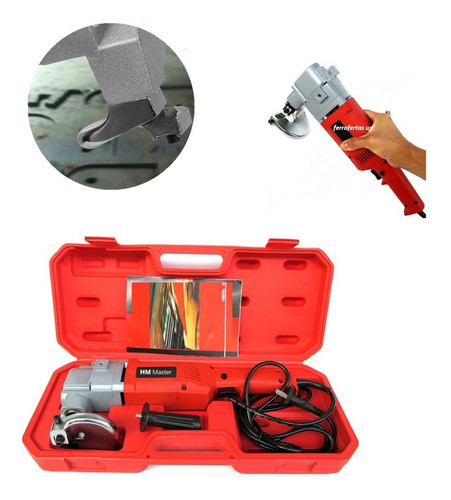 Cortadora De Chapa Electrica Cizalla 500w Reforzada Hm Pro 1