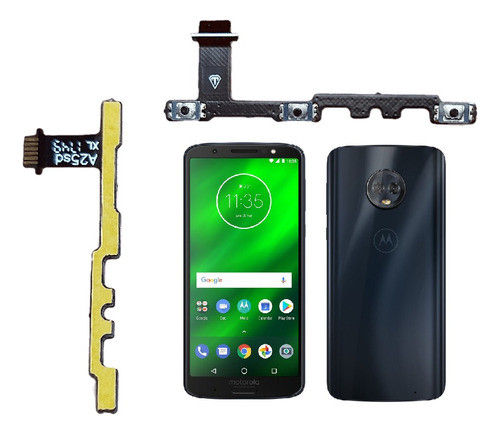 Flex Power Encendido On Off Volumen P/ Motorola Moto G6 Plus 0