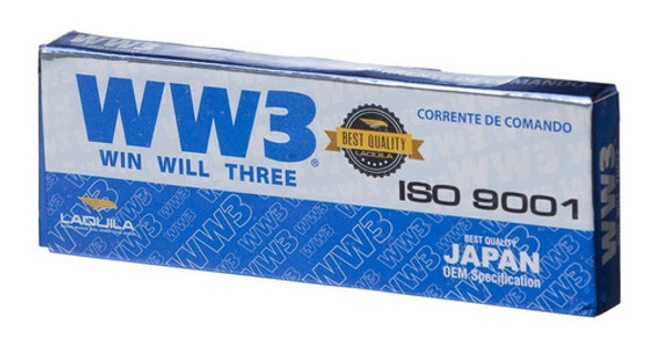 Corrente Comando Ww3 100 Elos Yes 125 1