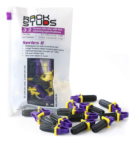 Rackstuds Solucin De Montaje En Rack P20 Series Ii: No Ms Tu 0