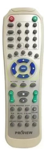 Controle Remoto Dvd Proview Dvp-868 Dvd-868 Dvp868 Original 1
