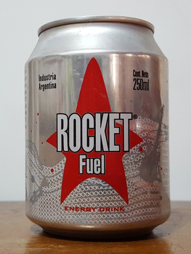 Rocket Fuel Energizante Rock 250 Ml Argentina, Vacía 0