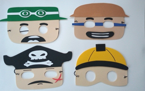 10 Antifaces Roblox En Goma Eva - 12 Modelos Para Elegir. 1