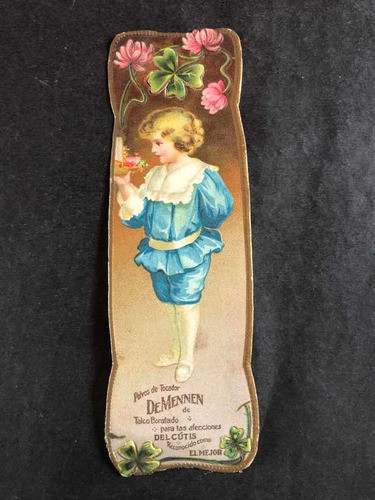 Antiguo Señalador Publicitario Perfumeria Demennen. 54048 0