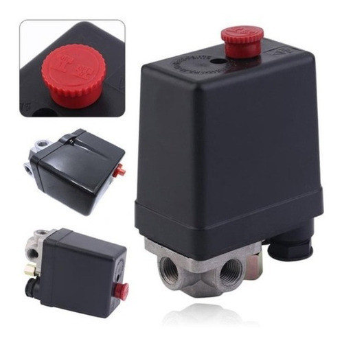 Presostato Para Compresor De Aire 25lt/50lt 3 Bocas 2hp/2.5h 1