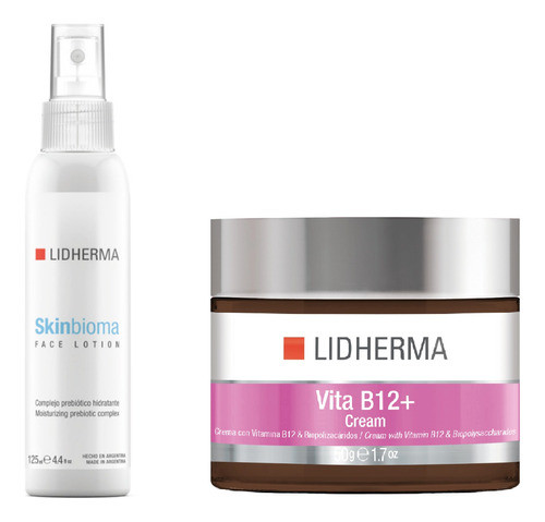 Kit Vita B12+ Cream + Skinbioma Lotion P/sensible Lidherma 0