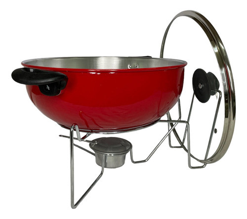 Panela Rechaud Richounds Banho Maria Buffet Festas 6,5 Lts 0