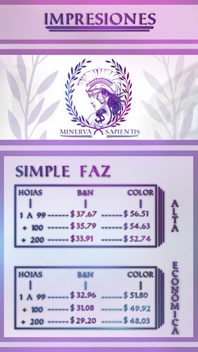 Impresión Color, Blanco Y Negro Doble Faz, Alta Calidad 1