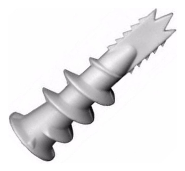 50 Tarugos Espyral Para Placa De Yeso Tipo Durlock 0