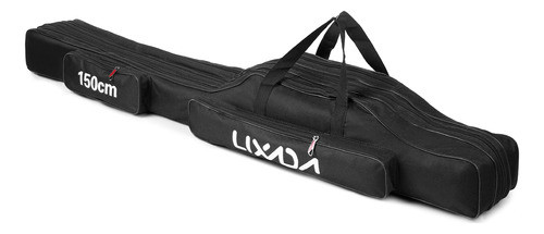 Bolsa De Pesca Com Vara De Pesca De 3 Camadas, Estojo De Tra 0
