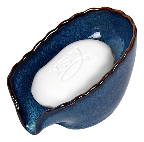 Floatant Jabonera De Cermica, Soporte De Jabn Autodrenante, 0