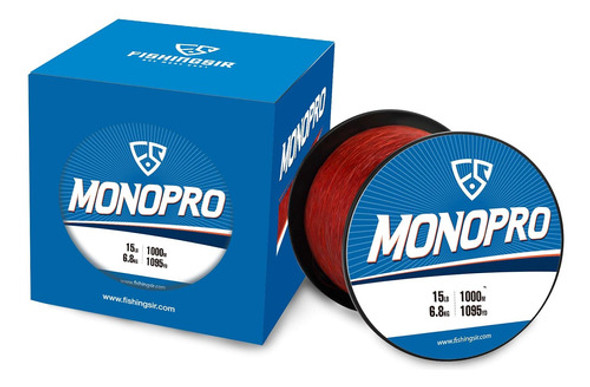 Fishingsir Línea Pesca Monofilamento Nylon Agua Dulce 1