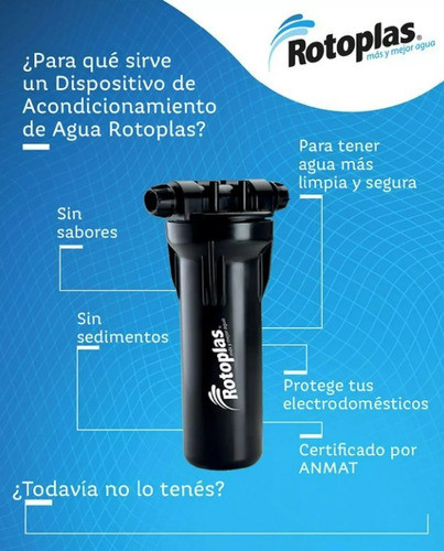 Filtro De Particulas Para Agua Tanque Rotoplas 1