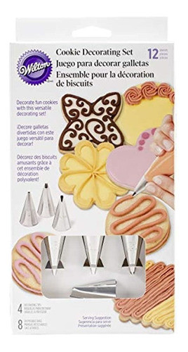 Juego De Suministros Para Decorar Galletas Wilton, 12 Piezas 0