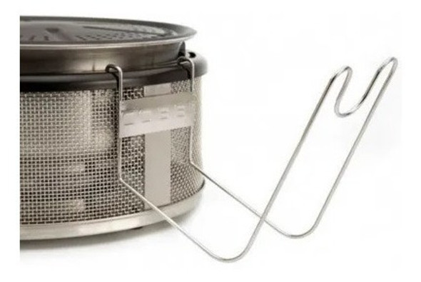 Soporte De Tapa Cupula Parrilla Cobb Premier Acero Inox 1