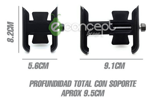 Portacelular De Metal Para Moto Soporte De Manubrio - 16767 1