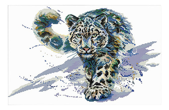 Kit Inicial De Ponto Cruz Estampado Faça Você Mesmo [j] 1