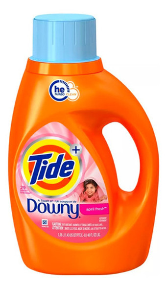 Tide Downy Detergente Jabón Liquido Ropa Suavizante 1.36 6c 0