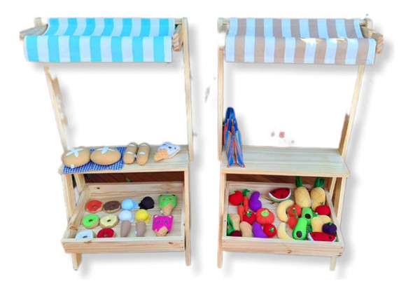 Mercadito De Madera 0