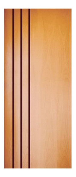 Folha De Porta 210x102cm Hdf Frisada Modelo 195 Mapaf 1