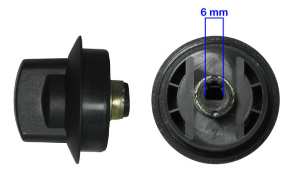 6 Perillas Para Cocina Longvie Gris Mate Modelo 13601 1