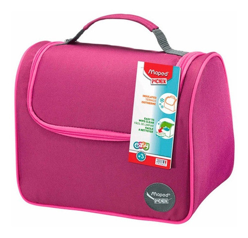 Bolso Maped Lunchera Termica Lunch Bag Picnik Origins Rosa 0