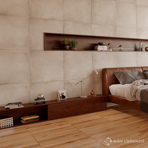 Porcelanato San Lorenzo Terraferma Cemento Alisado 58x58 1ra 1