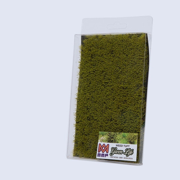 Pasto Estatico Weed Tuft 6mm Worn Green. 0
