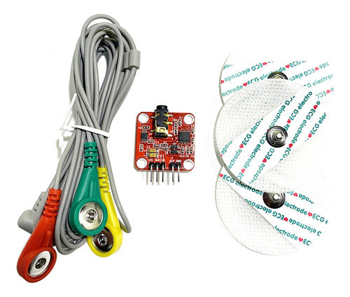 Sensor De Sinal Muscular O Controlador Do Sensor Emg Detecta 0