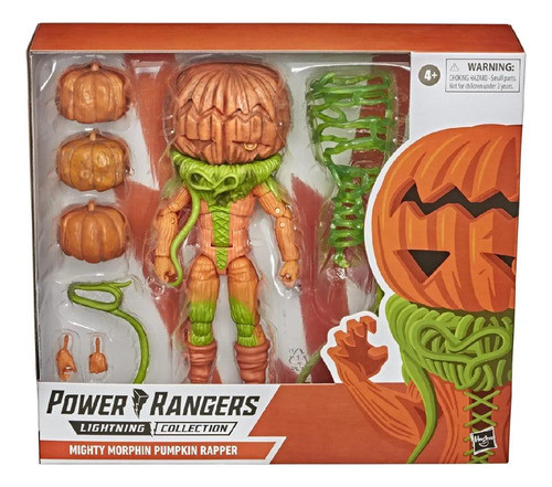 Brinquedo Figura Power Rangers Vilões Abobora Rapper F0292 0