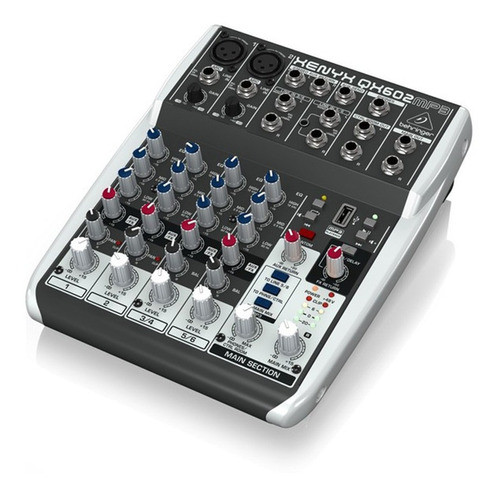 Consola Behringer Qx602mp3 4 Ch Mp3 Player/usb, Fx 0