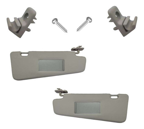 Viseira Fiat Idea Essence 2014 Par + Suporte 0