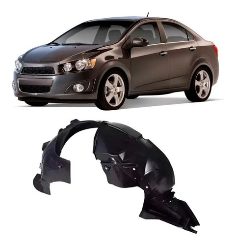 Pasarueda Guardaplast Chevrolet Sonic Izquierdo 0