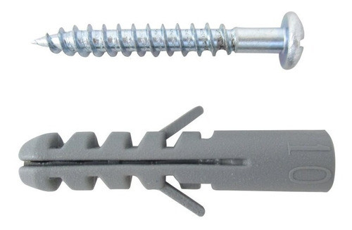 Tornillos Parker + Tarugos N°5 Fischer  X 100 Unidades S5 0