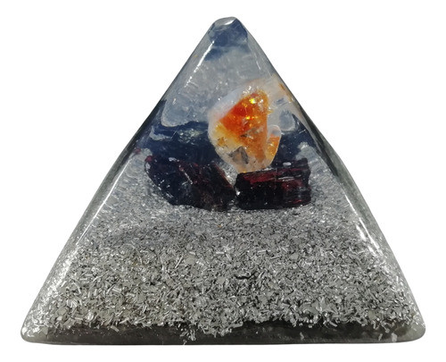 Orgonita Pirámide Egipcia Grande Cristal De Citrino 0