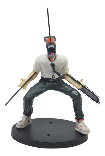 Figura Muñeco Gashapone Chainsaw Man Denji Motosierra Pose 2 1