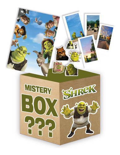 Mistery Box -  Shrek Burro Y Fiona 0