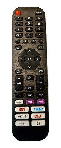 Control Remoto Para Tv Led Smart Microsonic Ref220 0