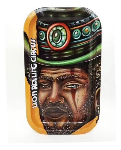 Bandeja Lion Rolling Circus Naranja Medium Mr T Aluminio 0