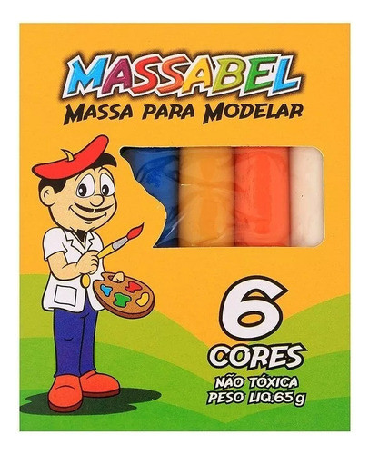 120 Caixas De Massinhas De Modelar 6 Cores 0