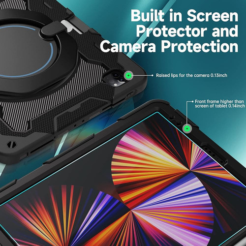 Roiskin Para iPad Pro 12.9 Case 6th 5th 4th 3rd Generation ( 1