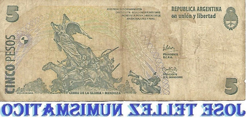 Bottero 3321 $ 5 Conv 2do Diseño Reposicion Bueno Palermo 1