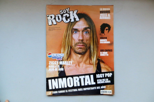 Iggy Pop Revista Soy Rock N° 28 Sep 2006 0