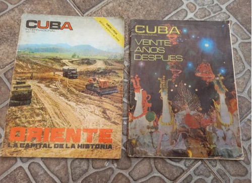 2 Antiguas Revistas Cu-ba 0