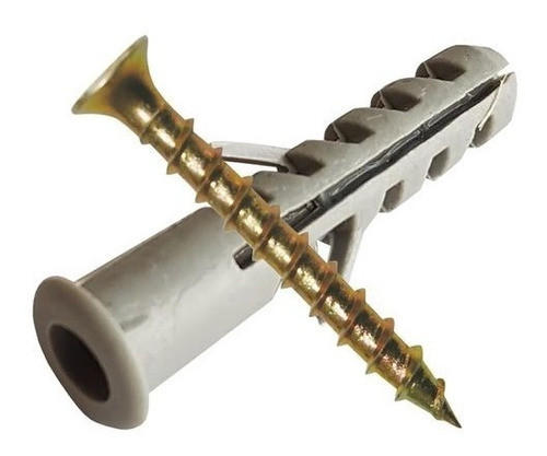 Tarugo N° 8 Sin Tope + Tornillo Fix X 100 Unidades 1