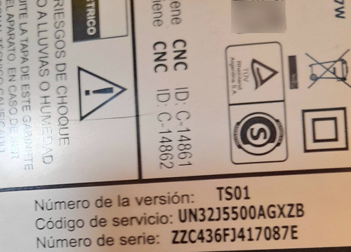 Placa Main Samsung Un32j5500agczb. 1