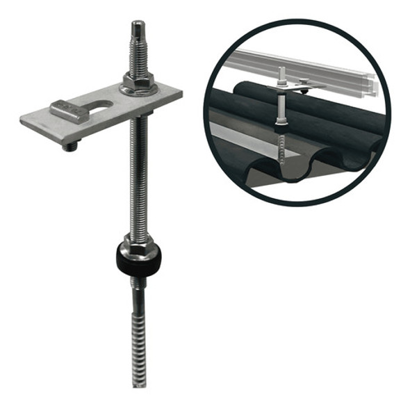 Estrutura Suporte Painel Solar Telha Fibro Viga Metálica 0