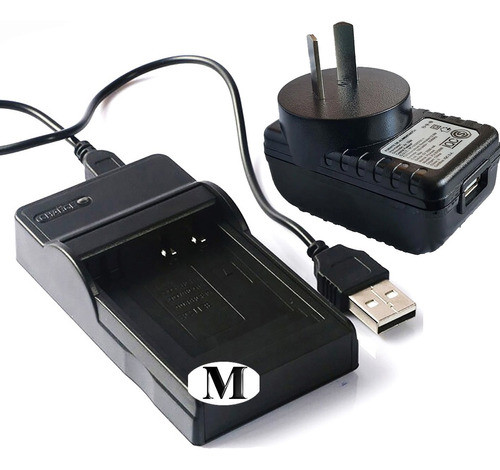 Cargador Bateria A 220v P/ Panasonic Dmw-bcf10e Cga-s/106 0
