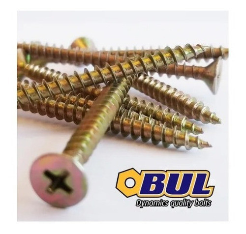 Tornillo Fix P/madera 2.5x12 X500u - Bul 0