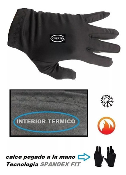 Guante Invierno 1 Piel Moto Cuatri Bici Pesca Nautica Runing 1 Guante Invierno 1 Piel Moto Cuatri Bici Pesca Nautica Runing 1